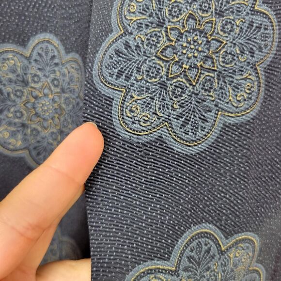 Vintage 80s/90s Black Ornate Printed Jacket / Blazer - Picture 8 of 8